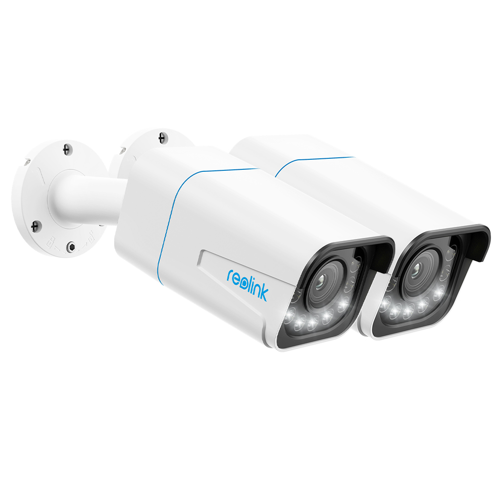 REOLINK 4K PoE Security Camera with Spotlights, 5X Optical Zoom