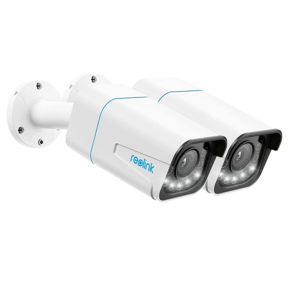 Reolink RLC-811A 2pcs 8MP PoE Outdoor Security Camera, 5X Zoom, Motion Spotlight