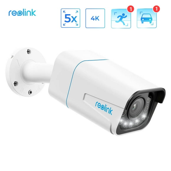 Reolink RLC-811A Zoom 8 Megapixels Outdoor Security PoE IP Camera with Vehicle Detection
