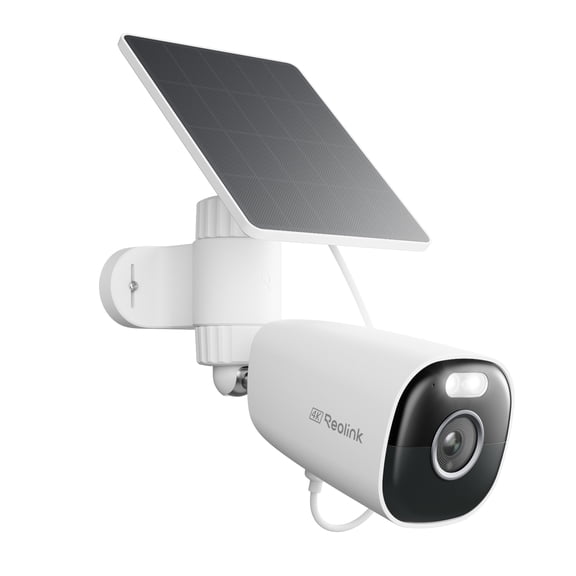 Reolink Argus Eco Ultra 4K 8MP Solar Security Camera, Dual Band WiFi, Smart Detection, Built-in Battery