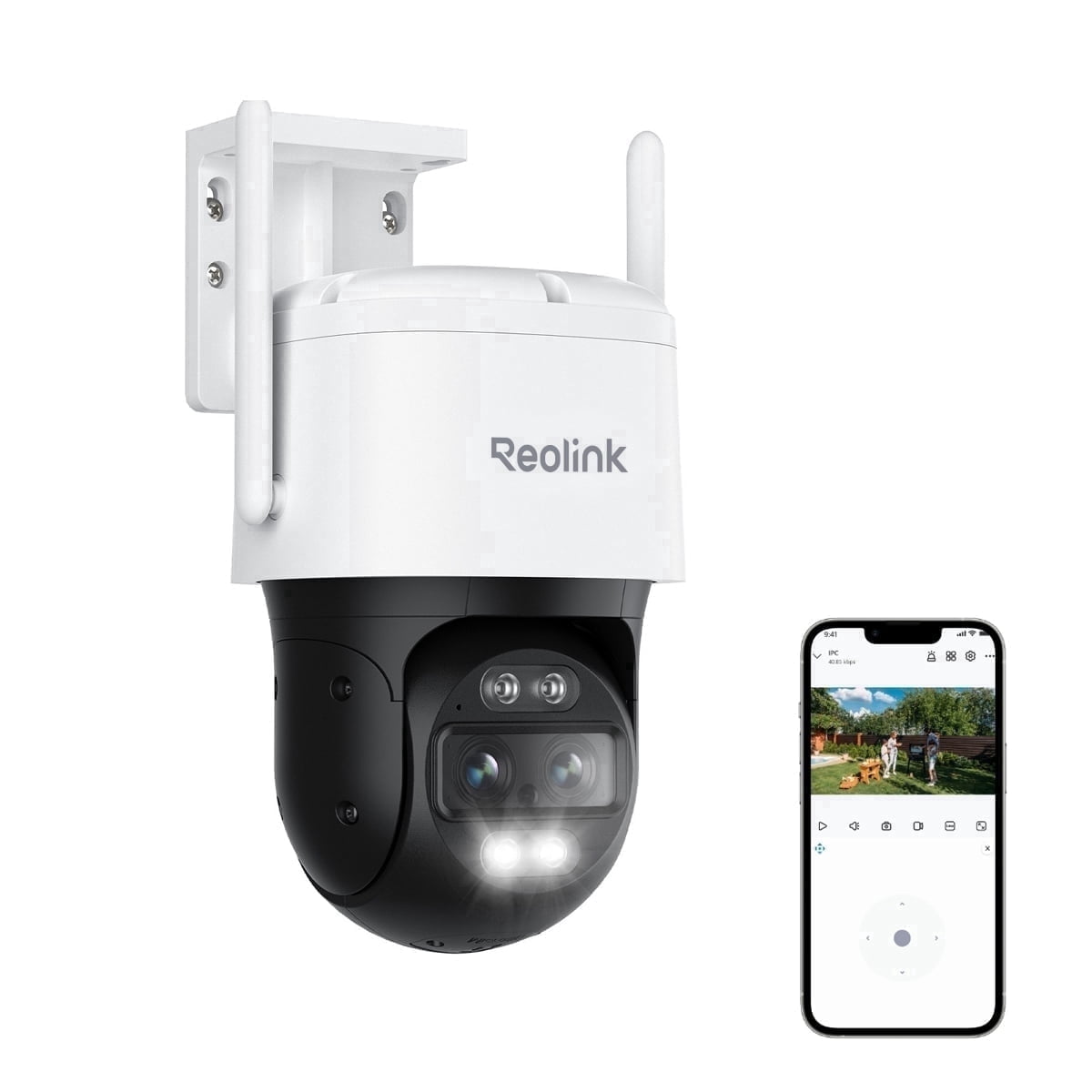 REOLINK 8MP PTZ Outdoor Security Camera, Auto Tracking, Person/Vehicle ...
