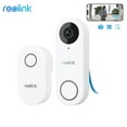 thumbnail image 1 of Reolink Video Doorbell 5MP Camera PoE Smart 2K+Wired Doorbell Chime, Person Detection 24/7 Recording, 1 of 10