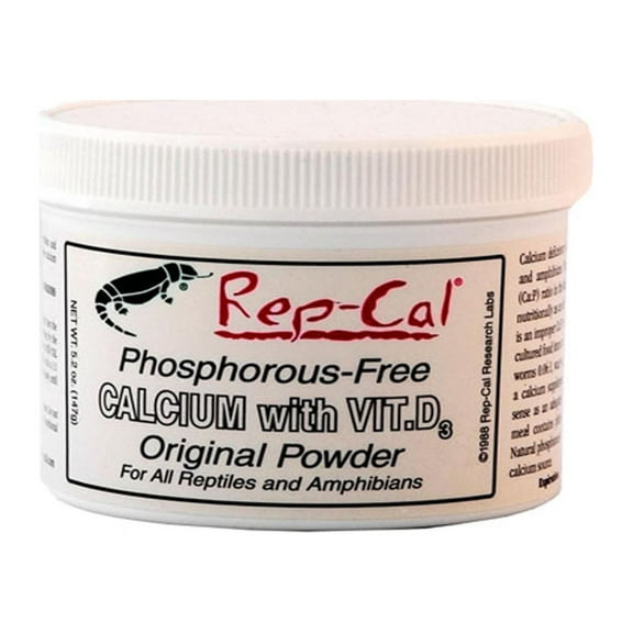 Rep-Cal Phosphorus-Free Calcium with VIT.D3 Original Powder