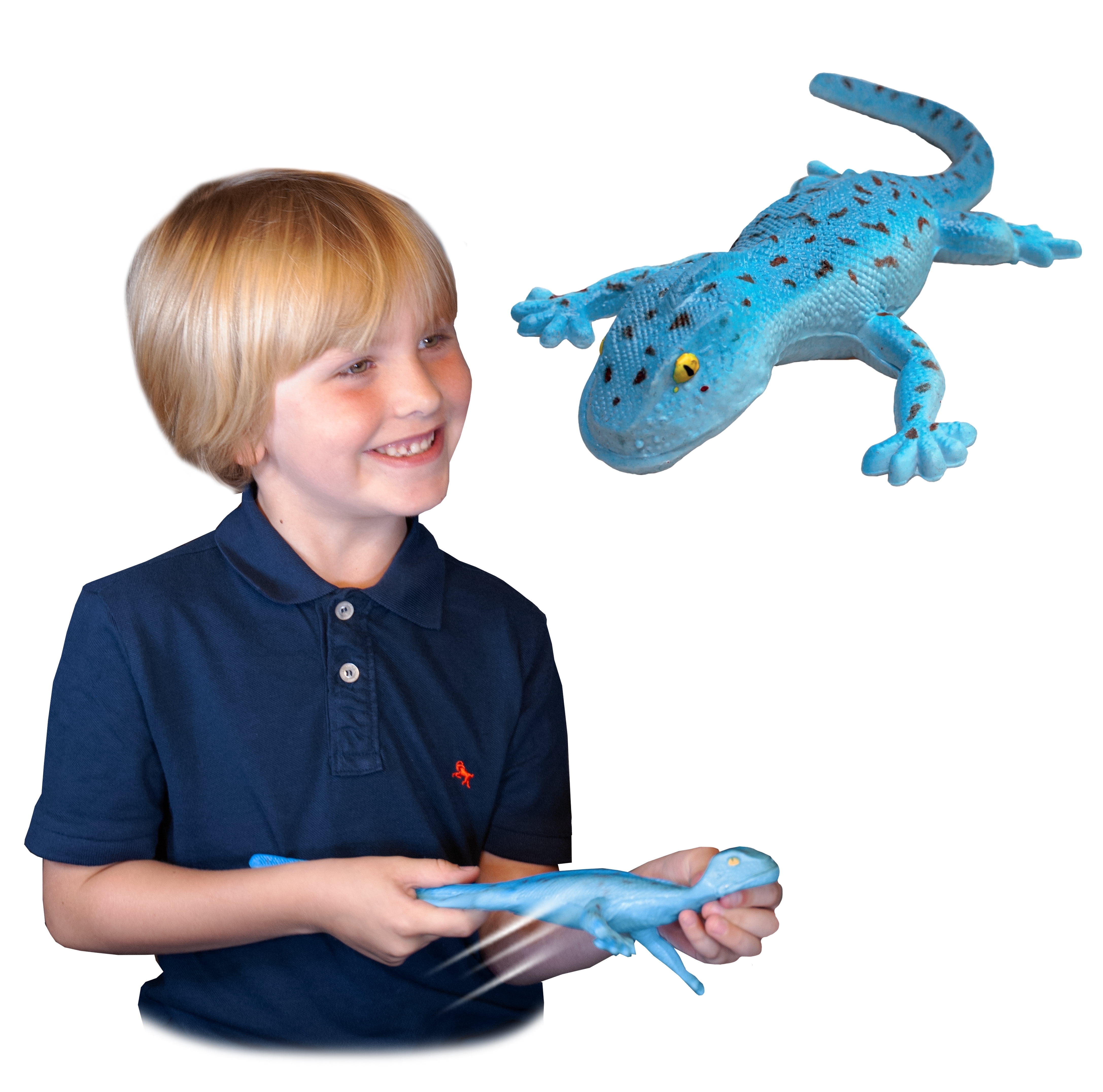 Rep Pals - Tokay Lizard by Deluxebase. Stretchy Squishy Animal