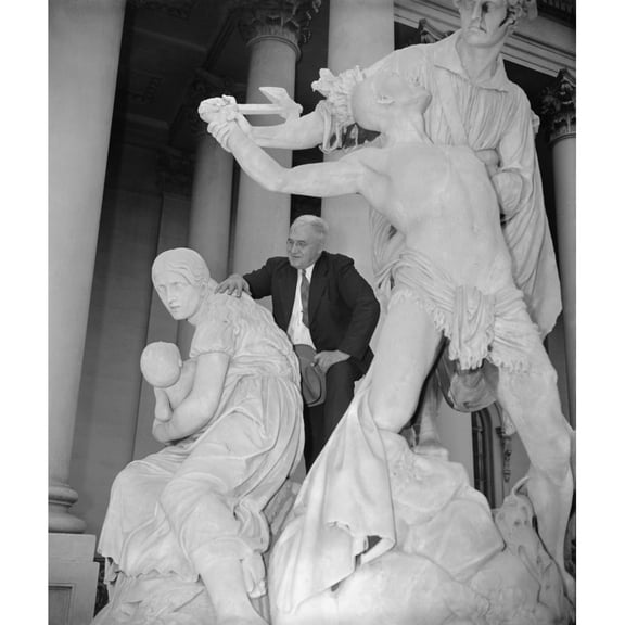 Rep. Usher Burdick History (18 x 24)