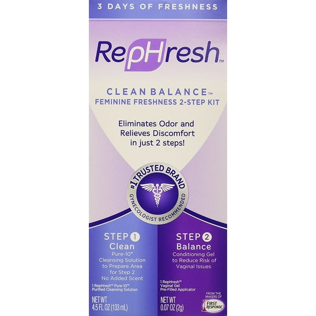 RepHresh Clean Balance Feminine Freshness Two Part Kit 1.0 KIT
