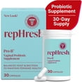 thumbnail interactive-video image 1 of RepHresh Pro-B Vaginal Probiotic Supplement, Probiotic for Women, Balances Yeast and Bacteria to Maintain Feminine Health, Daily Oral Capsules, 30 Count, 1 of 15