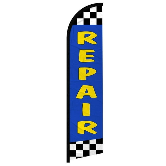 Repair (Blue) Windless Banner Flag