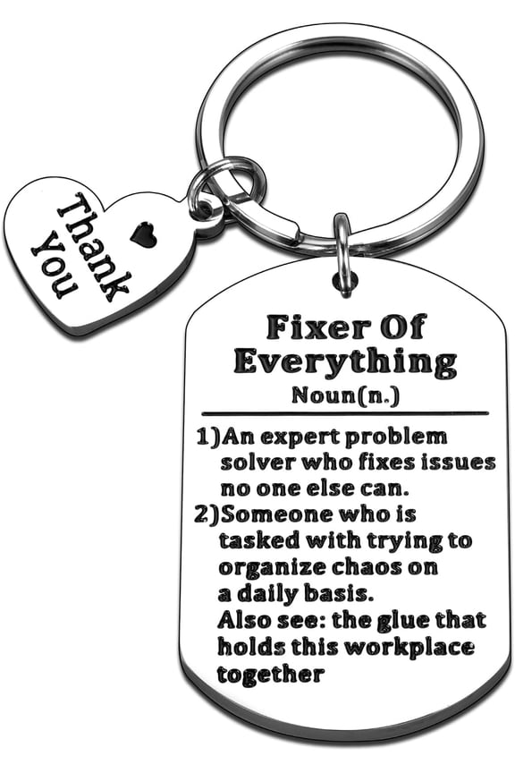 Repair Everything Keychain His Her Boss Best Boss Gifts for Men Women Thank You Thank You Birthday Gifts for Boss Boss Leader Manager Executive Professional Day Christmas Gifts
