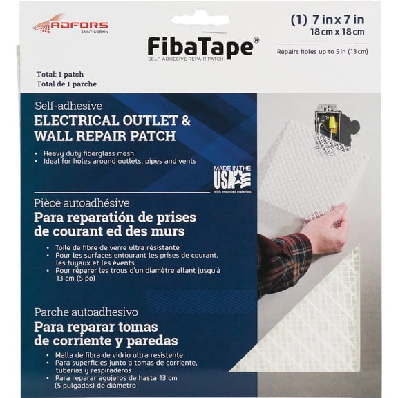 ADFORS Fiberglass Fabric Repair Patch Kit - Multicolor - 1 Pack, Assorted Sizes
