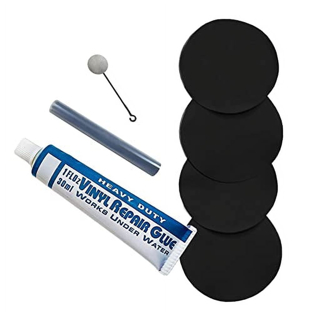 Repair Kit for Inflatable PullOut Couch Airbed Vinyl Glue Black