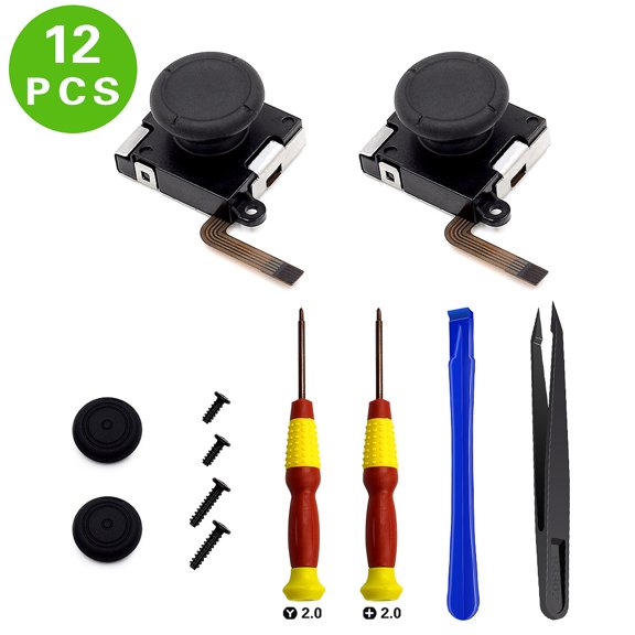 Repair Kit for Nintendo Switch Joy-Con - Fix Stick Drift & More! Complete Toolkit
