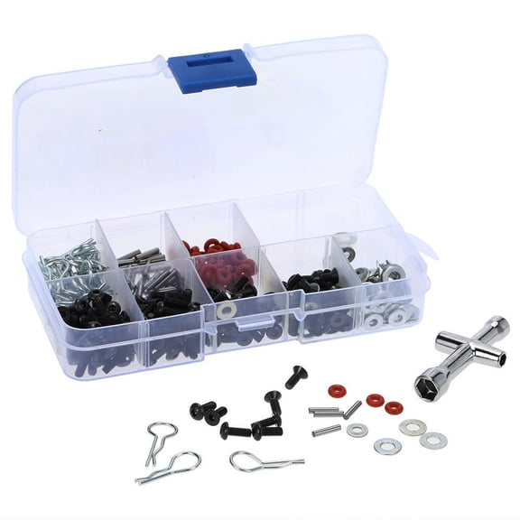 Repair Nut Screw Box with Hexagon Wrench for 1/10 HSP RC of 270