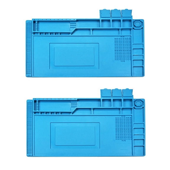 Repair Pad Insulation Heat Resistance Soldering Station Silicon Work Mat Desk Platform for BGA Welding Rework Platform