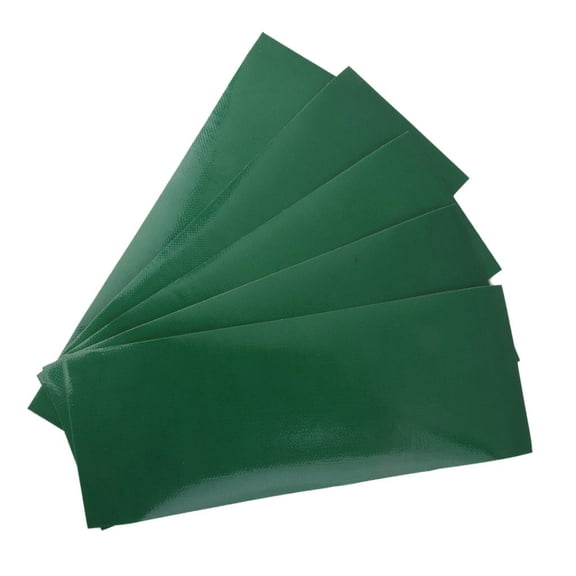 Repair Patch Self Adhesive Repair Sticker s, Awnings, Inflatable Mattress, Pack of 5 Pcs - Green