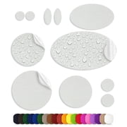 Repair Patches for Jackets, Tent, Shoe, Air Mattress, PVC Gear - Waterproof, Self-Adhesive, Tear-Cold-Heat-Resistant, Down Puffer Coat (11 Pieces, Stone White)