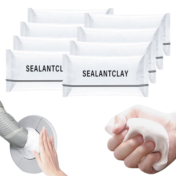 Repair Sealing Clay, Waterproof Sealant Mastic,Quick Mending Mud for Drain Connection, Wall Hole, Air Conditioning Hole Waterproof Seal Putty