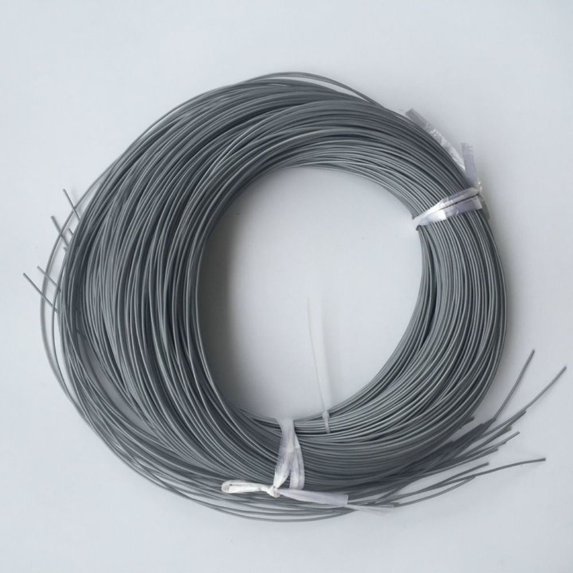 Repair Soft High Elasticity Replacement Accessories Sport Supplies 1.35mm 12M Polyester Nylon Titanium Wire Racquet Thread Tennis Racket String GREY
