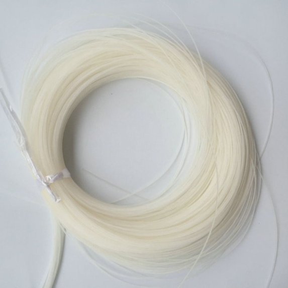 Repair Soft High Elasticity Replacement Accessories Sport Supplies 1.35mm 12M Polyester Nylon Titanium Wire Racquet Thread Tennis Racket String WHITE