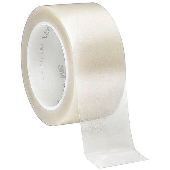 ZORO SELECT TC521-Clear-96MM X 36YD (12PK) Duct Tape,96mm W x 36 yd,Light-Duty,PK12