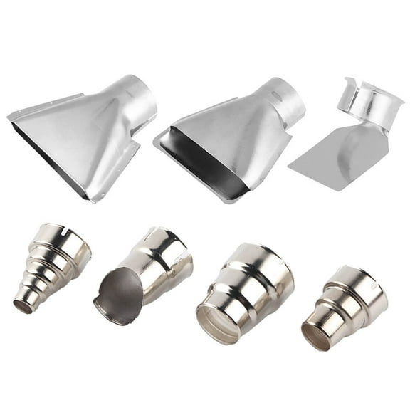 Repair Tool Accessory 7Pcs Heat Gun Nozzles Kit, Heat Gun Attachment Hot Air Gun Nozzles, 35mm Air Gun Accessories For Hot Air Soldering Station