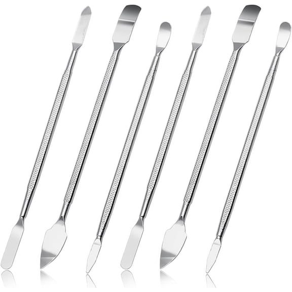 Repair Tool Kits, Spudger Pry Tool Kit, 6Pcs Double-Ended Stainless Steel Opening Tool, Ultra-Thin Prying & Open Tool for iPhone, Laptop, iPad, Cell Phone, MacBook, Tablet, Electronics Repair