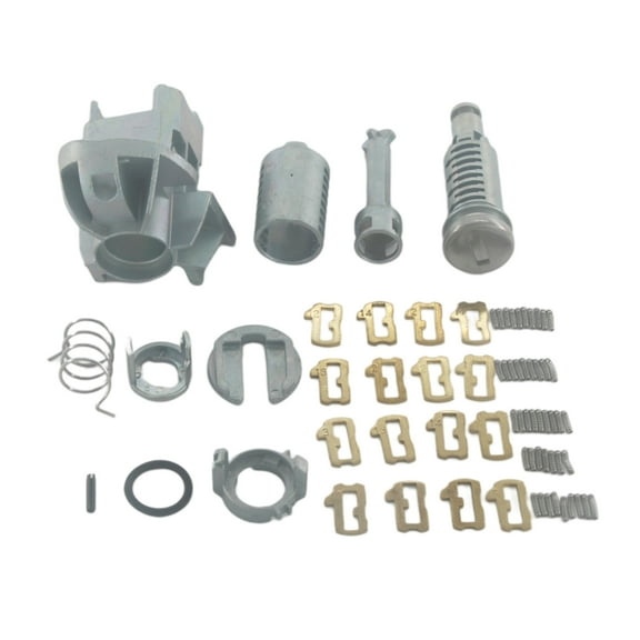 Repair kit-Door lock cylinder complete with 2 keys, For BMW E46 3 series, Front left side