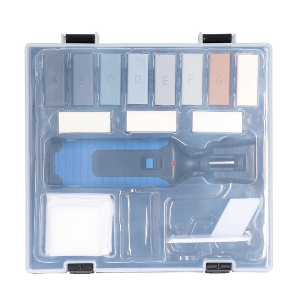 Repairing Kit,Tools With 11 Vinyl Pvc Scratch Bars Tool Set Pvc Scratch Fill Set Diy Tool Scratch Fill Tool Set Vinyl Pvc With 11 Wax Convenient Labor Tools Kit Eryue Tool Twirltide