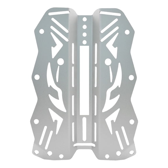Repalcement Backplate Backplane for Scubas Diving Swimming Pool Aluminium Alloy Scubas Diving Techniques Backplate