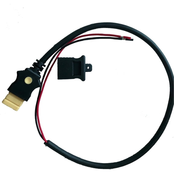 Repalcement for Cannon 1903017 Battery End Cable,Compatible with Cannon Electric downriggers Manufactured 2008 or Later,Downrigger Accessory, 3-Foot, Black