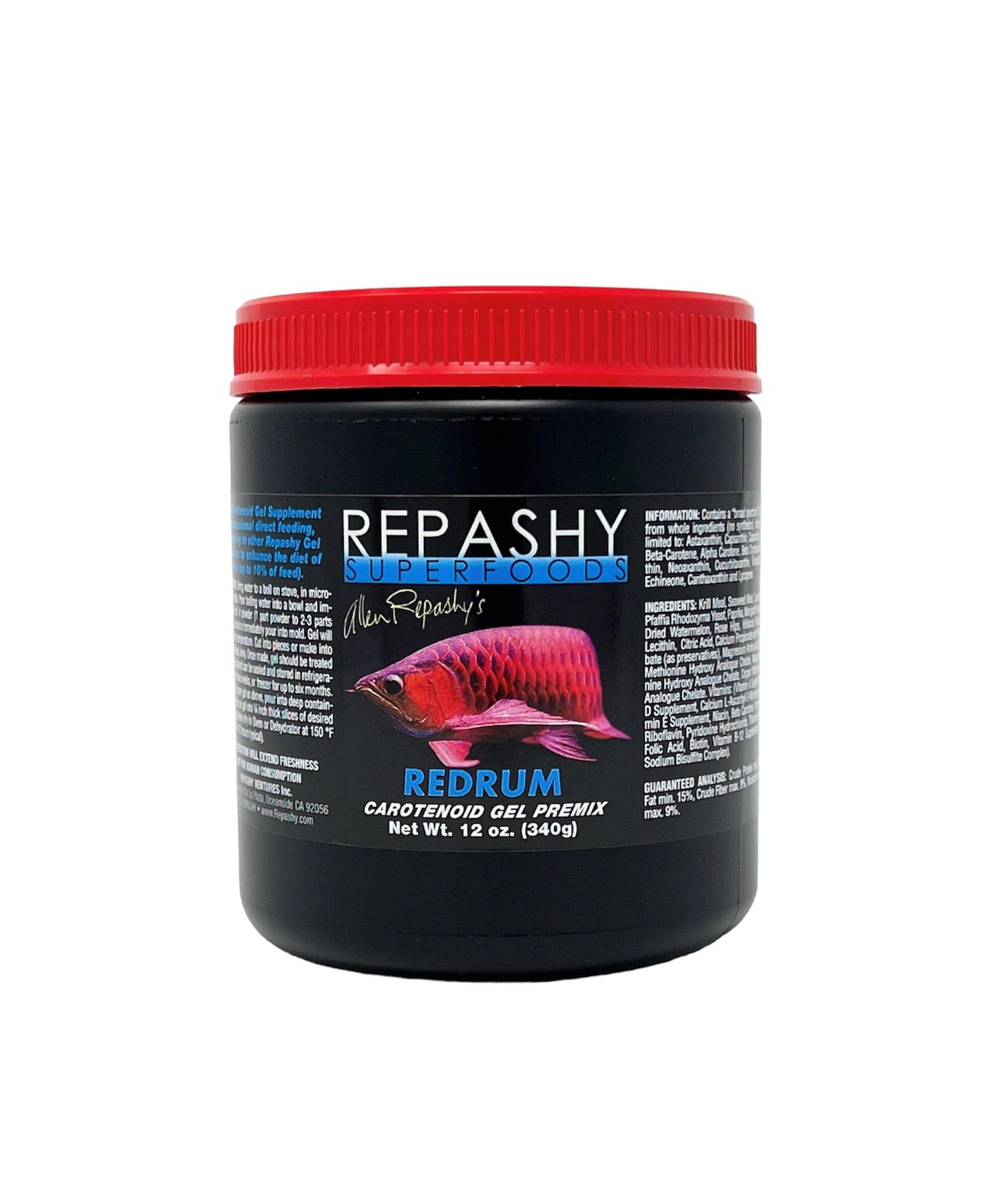 Repashy RedRum 12 Oz Jar for Reptile, Amphibian and Fish