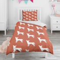 thumbnail image 1 of Repeat Chihuahua Duvet Cover and Pillowcase Set for Single Bedding, Bedroom Accessories for Kids Teens, 1 of 5