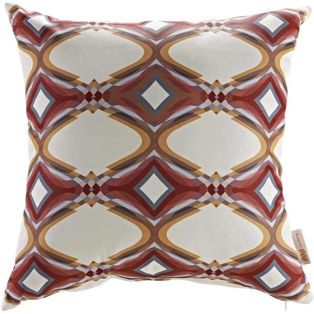 Modway Modway Outdoor Patio Single Pillow in Repeat