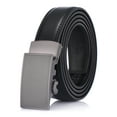 thumbnail image 1 of Repeated Block Leather Ratchet Belt, 1 of 6