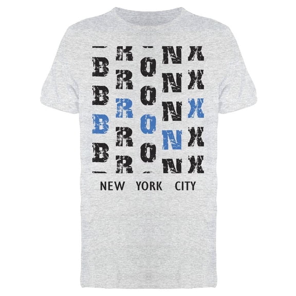 Repeated Bronx N.Y.C. Tee Men's -Image by Shutterstock