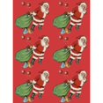 thumbnail image 1 of Repeating Pattern - Father Christmas With Sack Poster Print By ® Mary Evans Picture Library (18 X 24), 1 of 3
