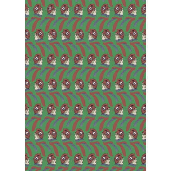 Repeating Pattern - French Girl In Tricolore Scarf Hat Poster Print By ?? Mary Evans Picture Library