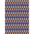 thumbnail image 1 of Repeating Pattern - Girl In Star And Stripes Scarf - Blue Poster Print By ?? Mary Evans Picture Library, 1 of 3