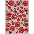 thumbnail image 1 of Repeating Pattern - Poppies - Grey Background Poster Print By ® Mary Evans Picture Library (18 X 24), 1 of 3