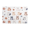 thumbnail image 1 of Repeating Squirrel Pattern Coffee Machine Mat Kitchen Dish Drying Matst Absorbent Water 11.8''x17.7'', 1 of 6