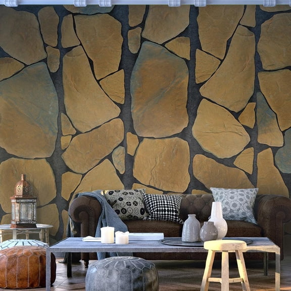 Repeating Wallpaper Roll - Cave - 32.8'L x 19.7"W