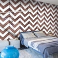thumbnail image 1 of Repeating Wallpaper Roll - Cinnamon Waves - 32.8'L x 19.7"W, 1 of 4