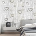 thumbnail image 1 of Repeating Wallpaper Roll - Paper Heart - 32.8'L x 19.7"W, 1 of 4