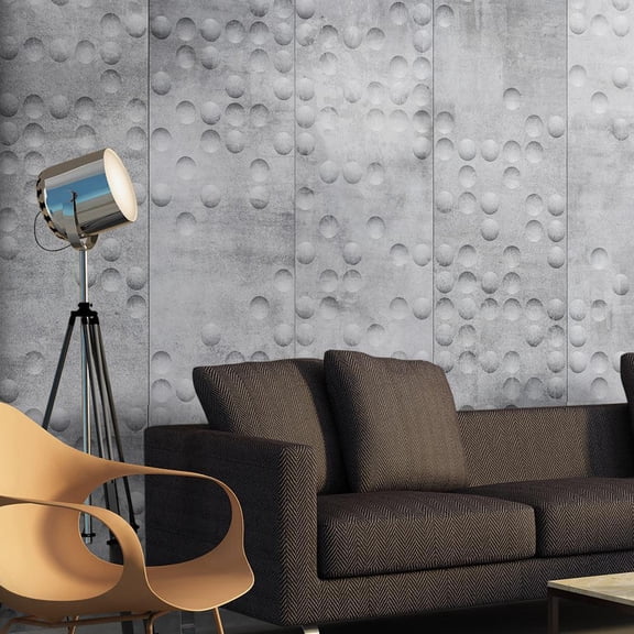 Repeating Wallpaper Roll - Puzzle: Bubbles - 32.8'L x 19.7"W