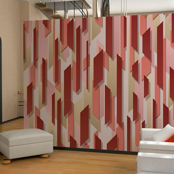 Repeating Wallpaper Roll - Strawberry Field - 32.8'L x 19.7"W