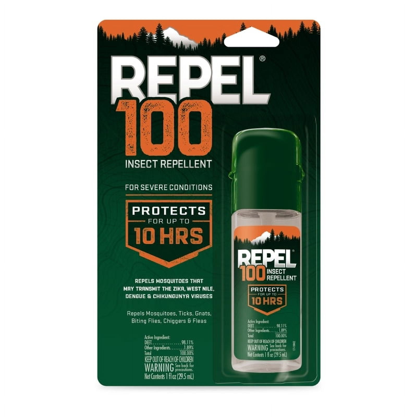 Repel 100 Insect Repellent, Pump Spray, 1Fluid Ounce