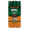 thumbnail image 1 of Repel Insect Repellent Sportsmen Max Formula 40% DEET, 6.5 Ounce Aerosol Cans, 2 Pack, 1 of 11