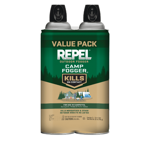 Repel Outdoor Fogger Camp Fogger, Kills Mosquitoes & Other Outdoor Insects, 16 Ounces, 2 Pack