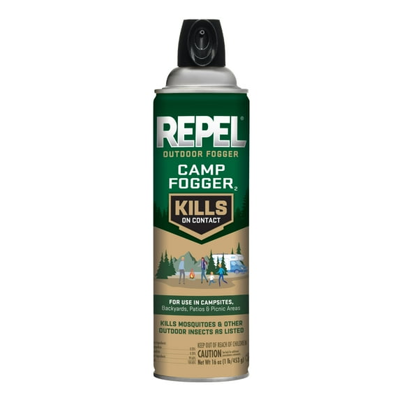 Repel Outdoor Fogger Camp Fogger, Kills Mosquitoes and Other Outdoor Insects, 16 Ounces