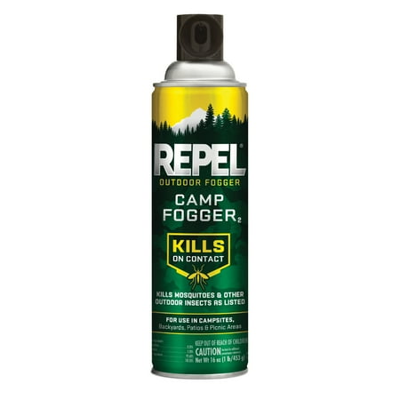 Repel Outdoor Fogger Camp Fogger, Kills Mosquitoes and Other Outdoor Insects, 16 Ounces